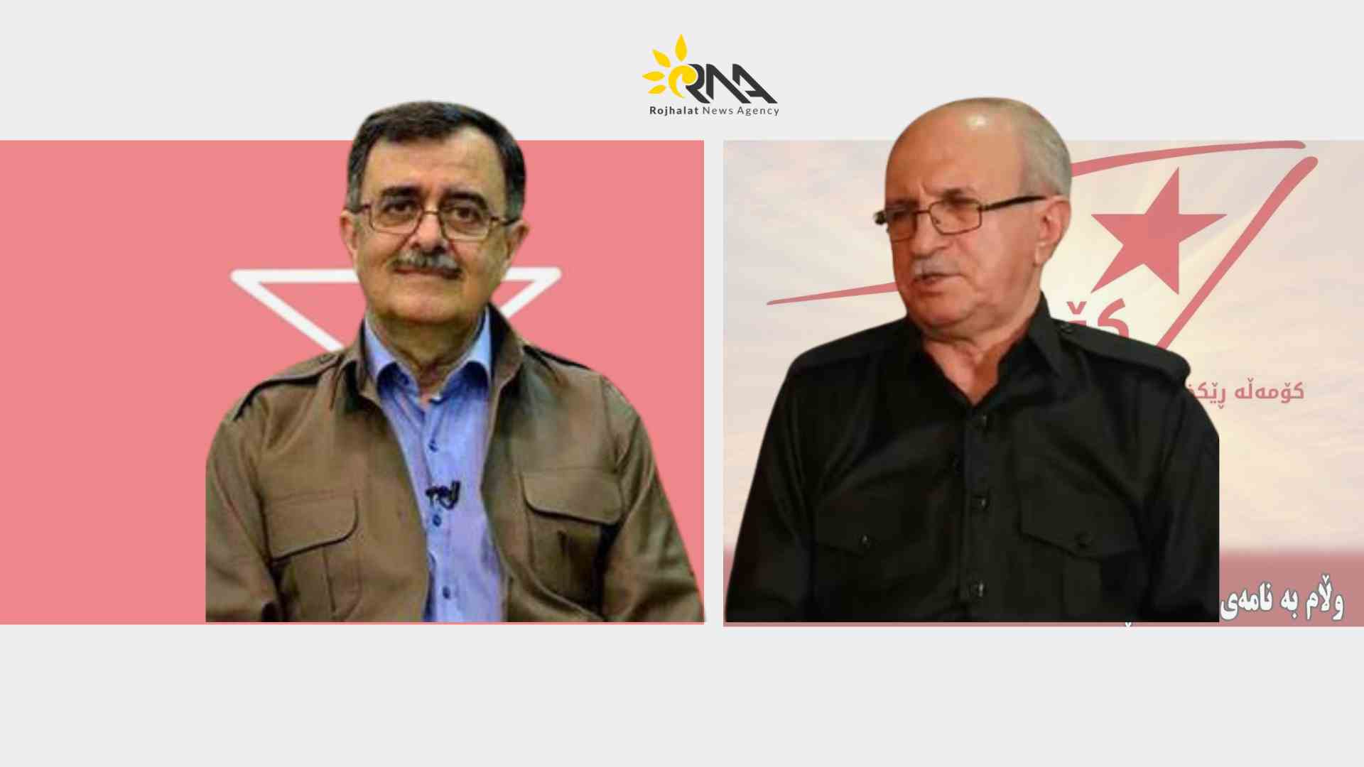 دوو لایەنی کۆمەڵە بە سەرۆکایەتی موهتەدی و عەلیزادە کۆبوونەوە