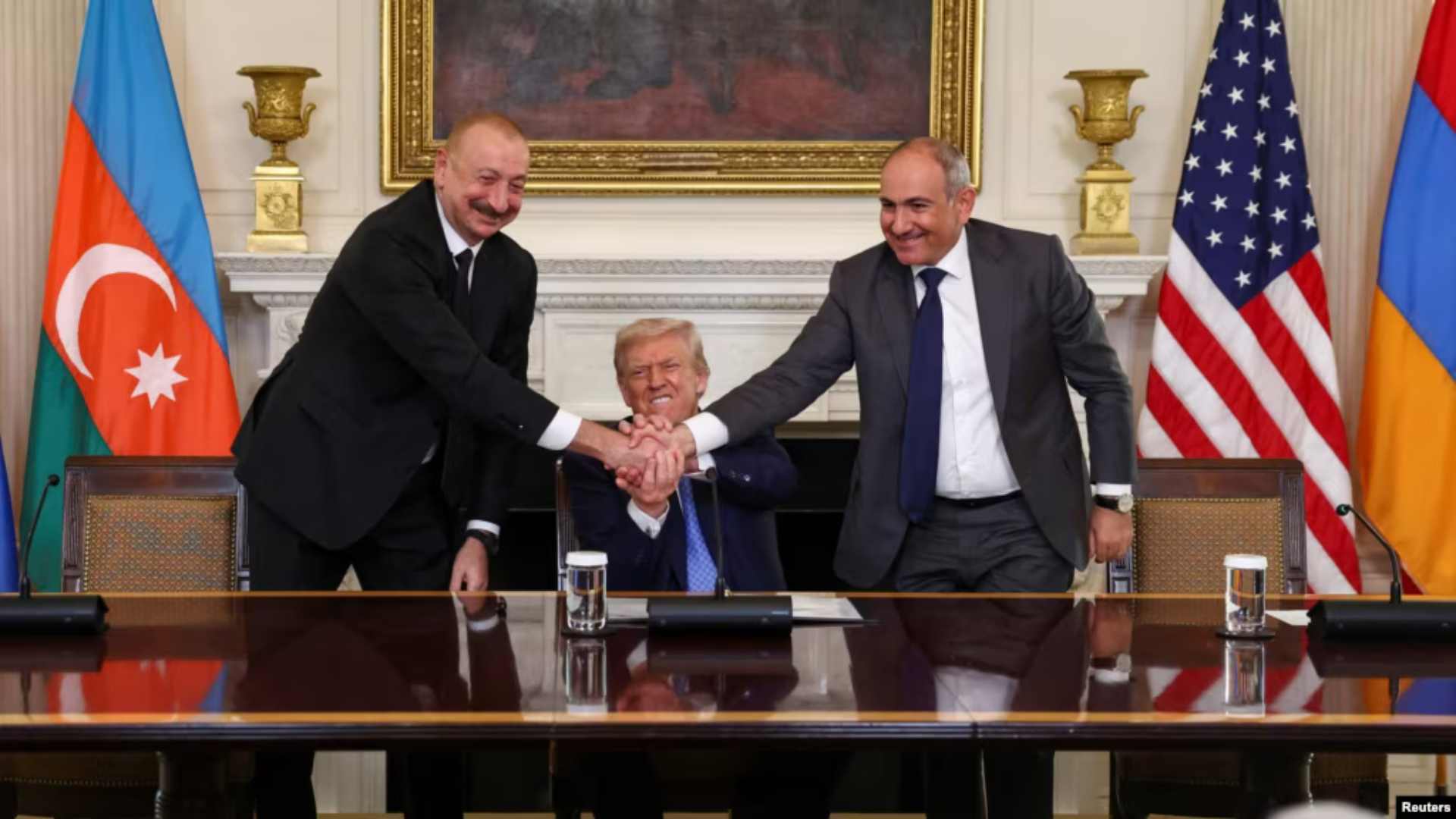 ئەرمەنستان و ئازەربایجان لەسەر رێگەی ترامپ رێککەوتن؟ 