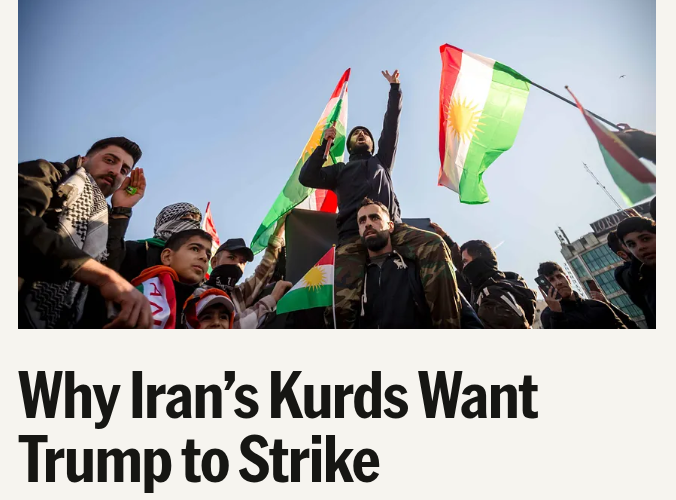 چرا کوردهای ایران خواهان حملە ترامپ هستند